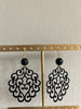 Statement earring black