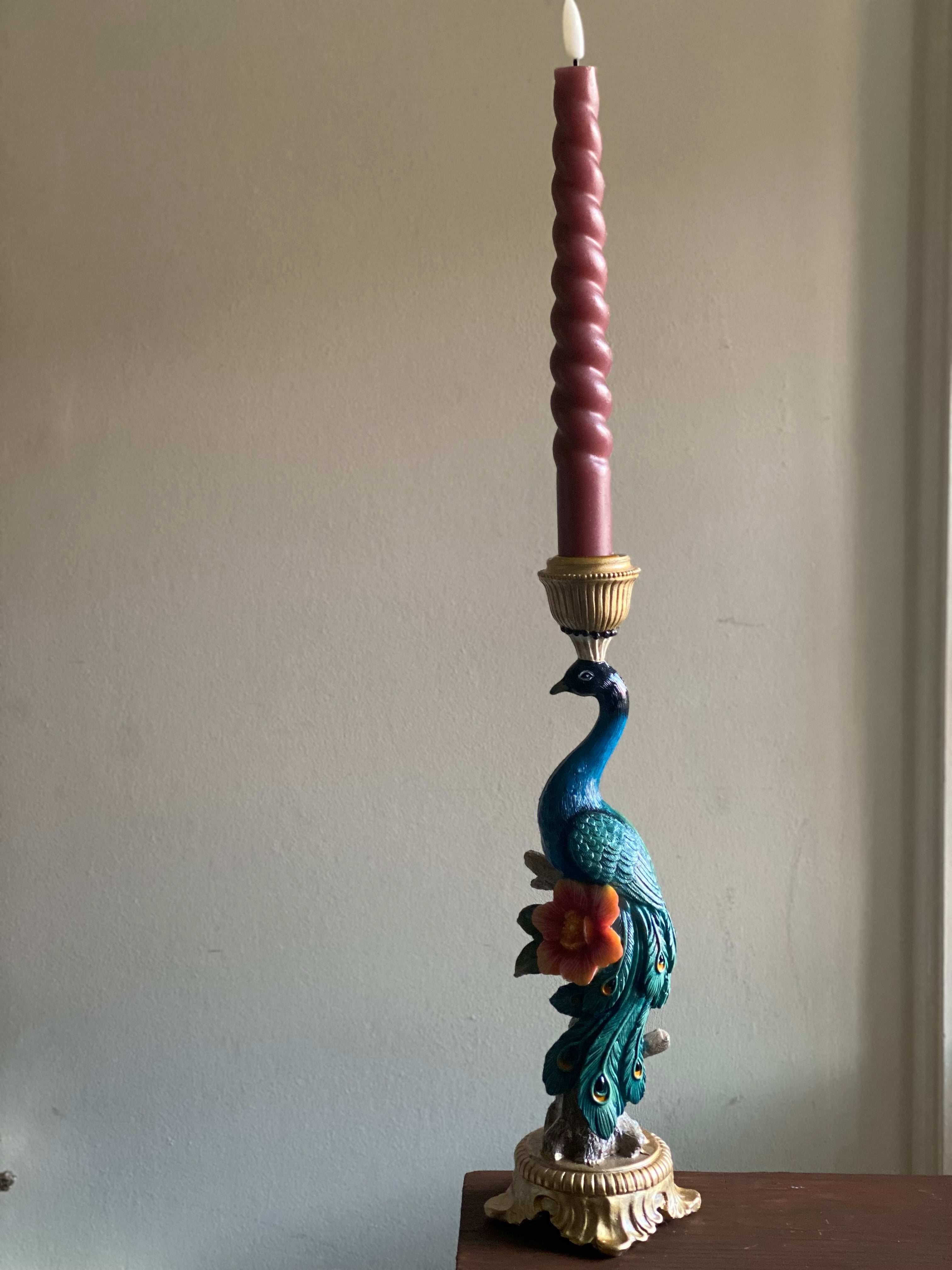 Peacock kandelaar
