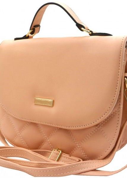 Tas kunst leer pink/nude