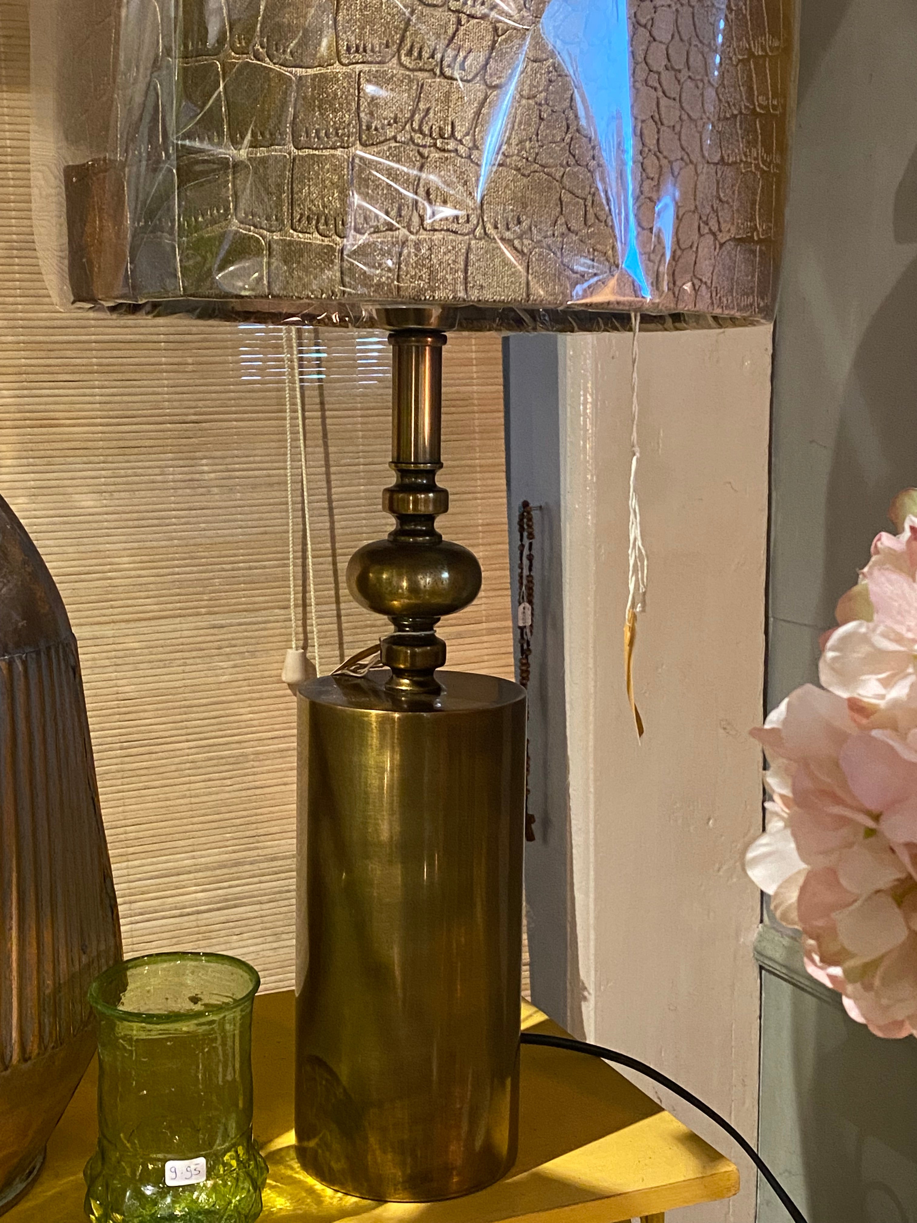 Kap cilinder 30-30-42 cm bruin