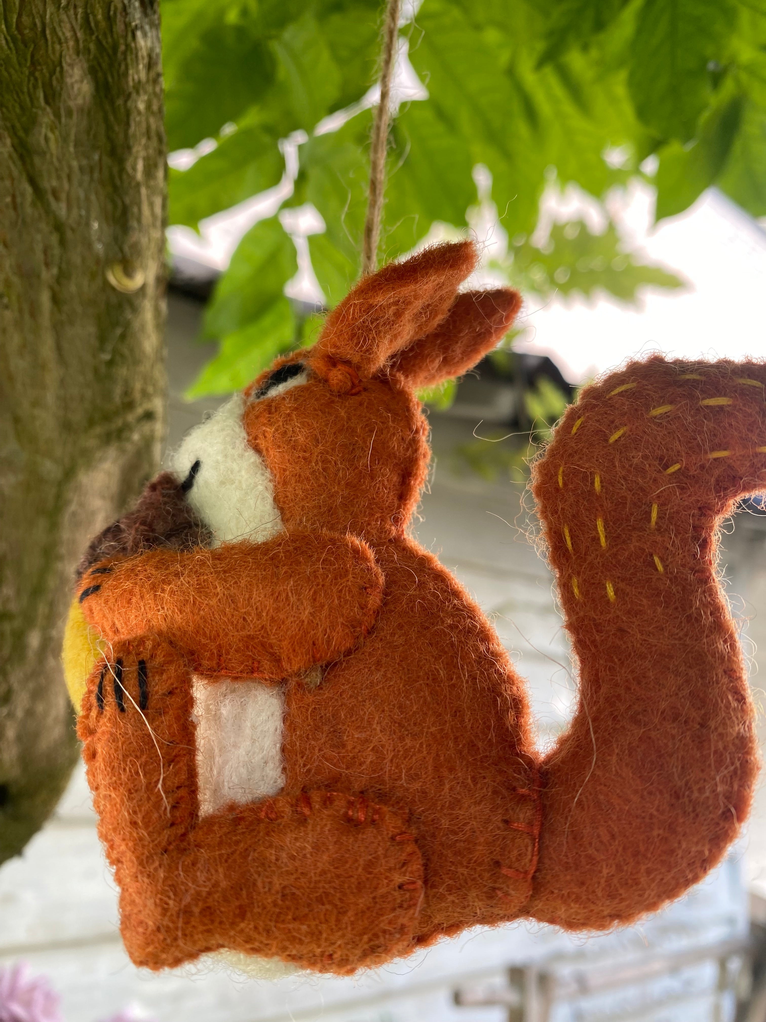 Eekhoorn 🐿️ van wolvilt