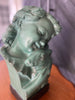 Beeld meisje met konijntje vintage