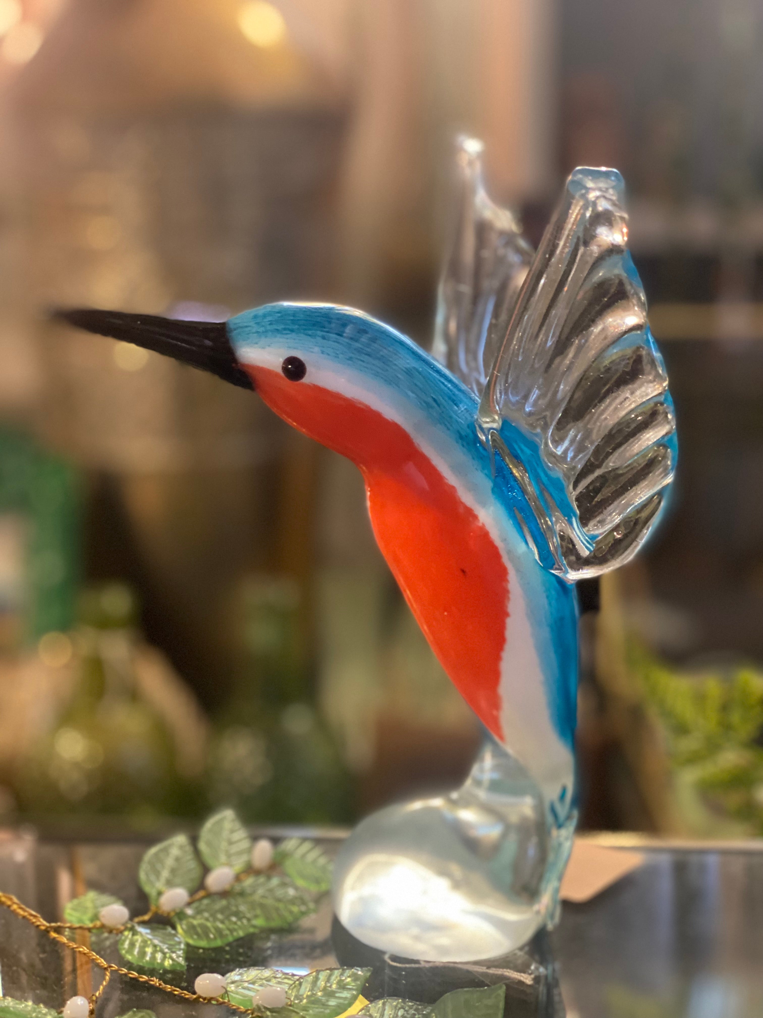 Colibri van glas