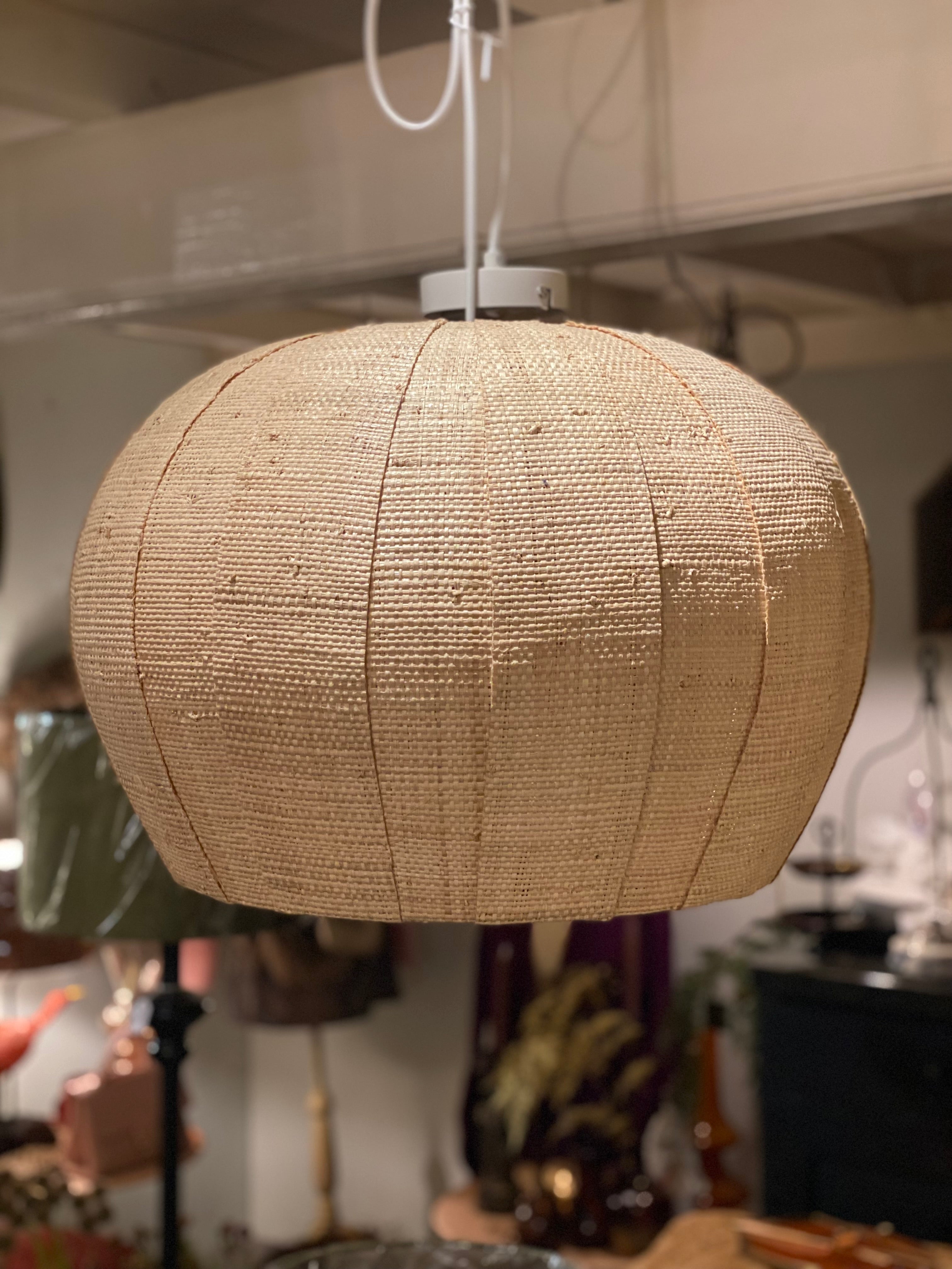 Hanglamp raffia