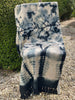 Plaid katoen zwart/wit