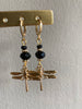 Goldplated libelle met swarovski crystal