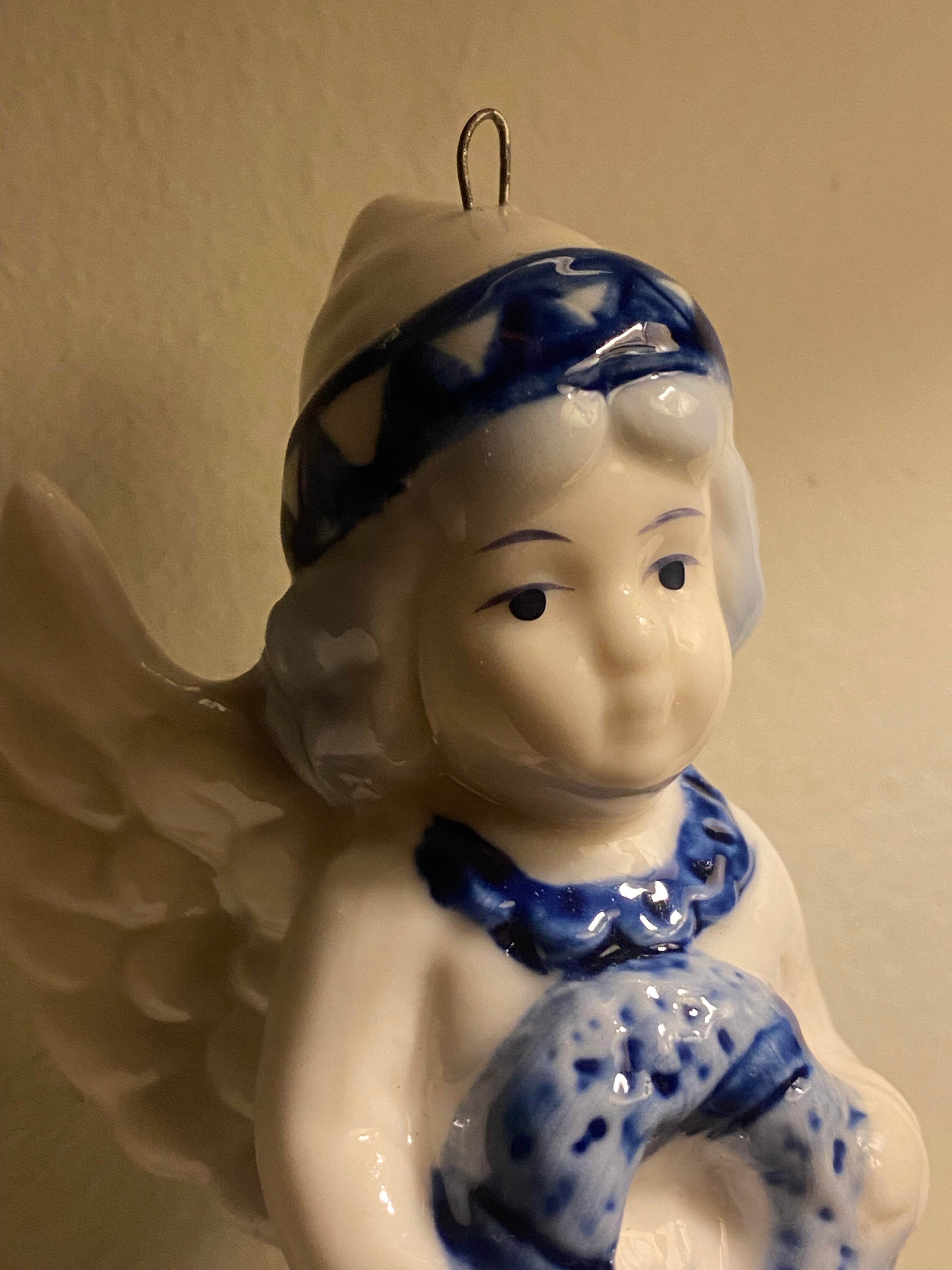 Delfts blauw engeltje