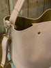 Pink (nude) leren handtas