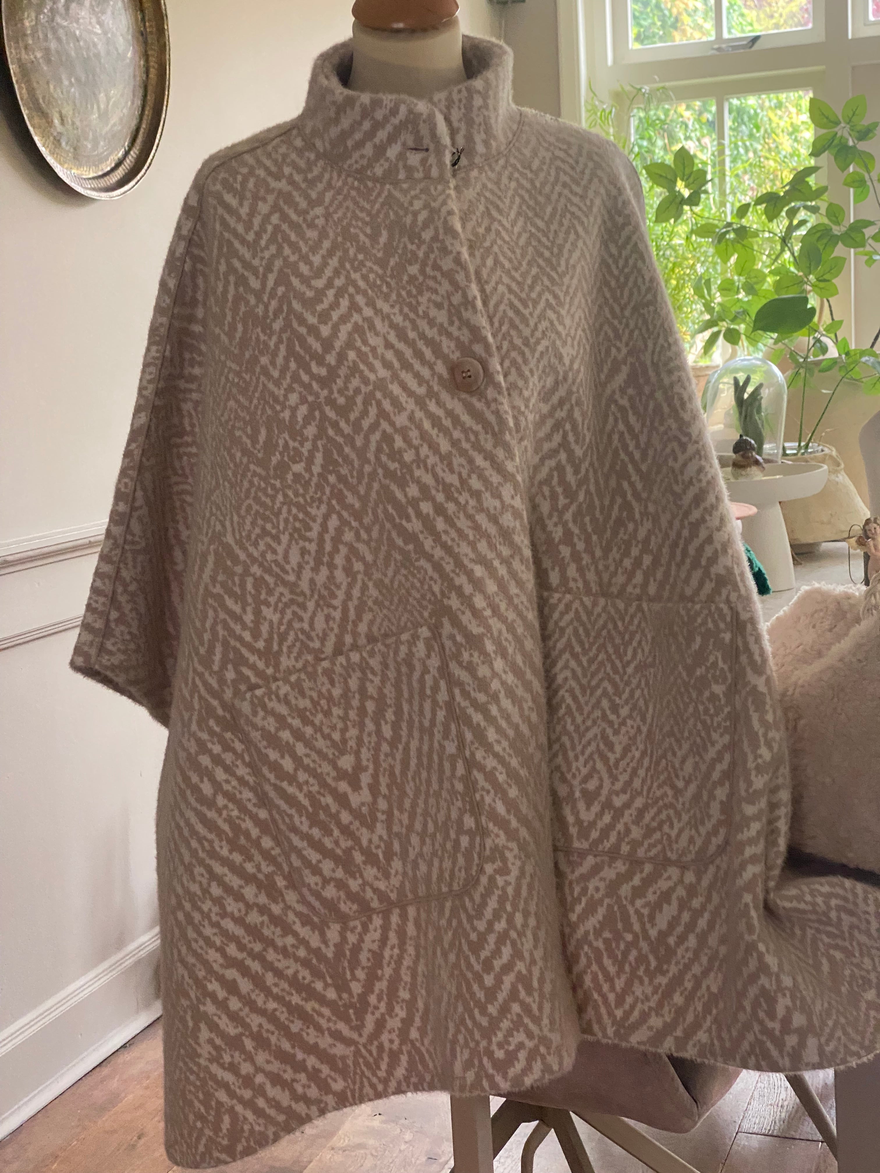 Omkeerbare jas/mantel