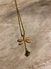 Dragonfly medium  ballchain green