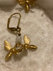 Double bee earrings