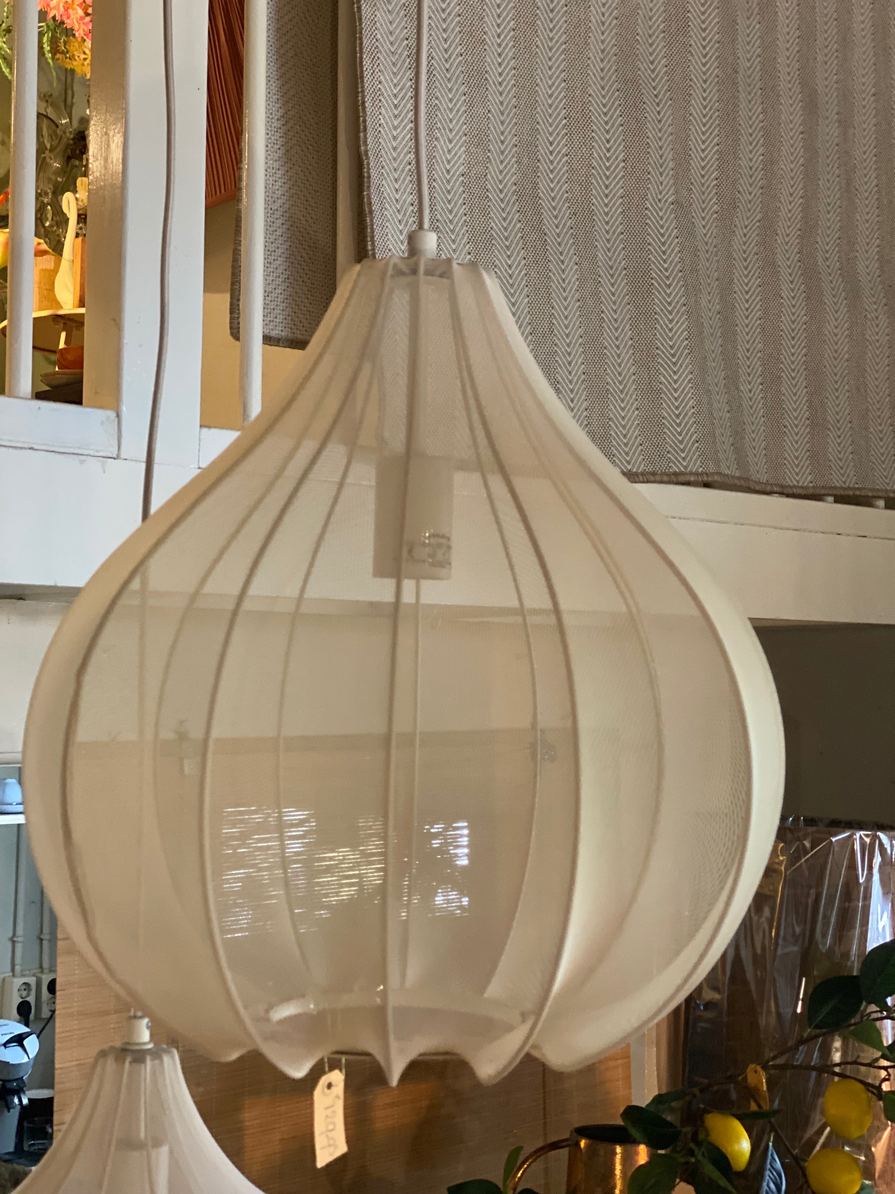 hanglamp beige textiel