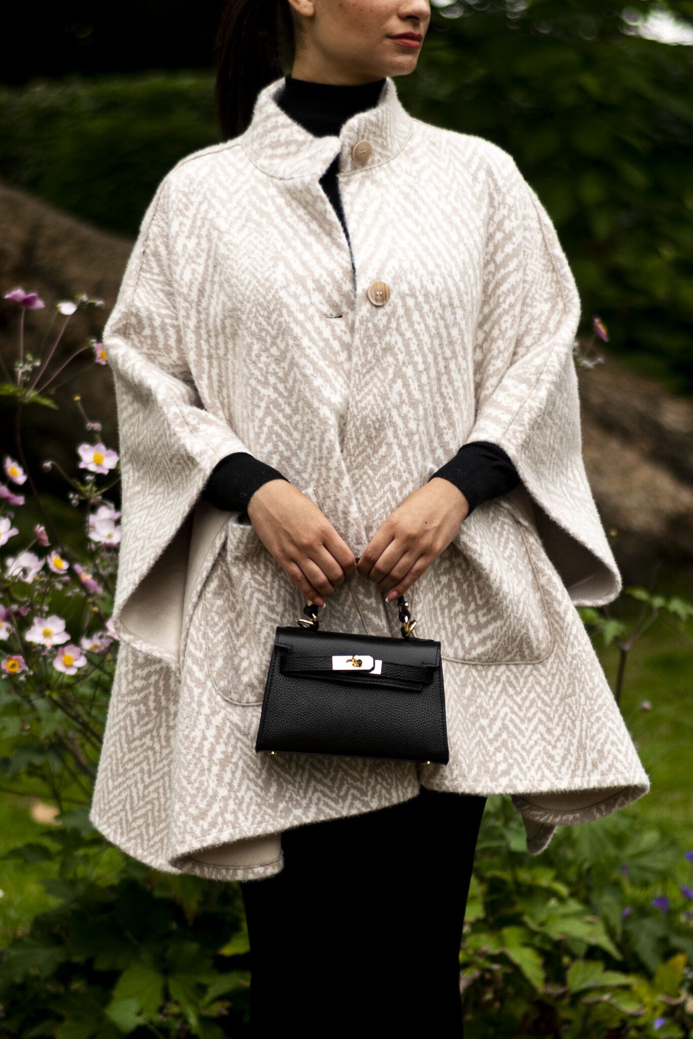 Omkeerbare jas/mantel